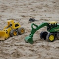 toys in the sand